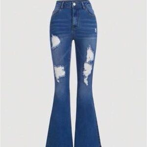 Brand New Girls' Flare Jeans (Size 10-12) – Stylish & Comfy!